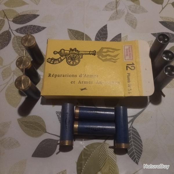 Bo�te de cartouches a broche Cal 12 (1e)