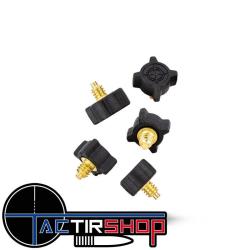 Jeu de vis MDT pour r&eacute;glage rapide de l'appui joue