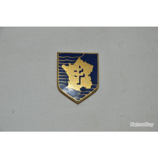 INSIGNE 2� DIVISION BLINDEE-GENERAL LECLERC-DRAGO PARIS-LIBERATION-INDOCHINE-ALGERIE