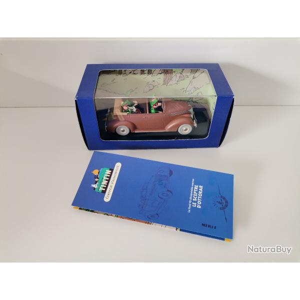 La Ford V8 d�capotable du Sceptre d'Ottokar Tintin 1/43 neuve