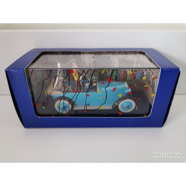 La voiture d'apparat de Tintin en Am�rique Moulinsart 1/43 neuve