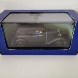 La limousine en route vers Nankin du Lotus Bleu Tintin 1/43 neuf