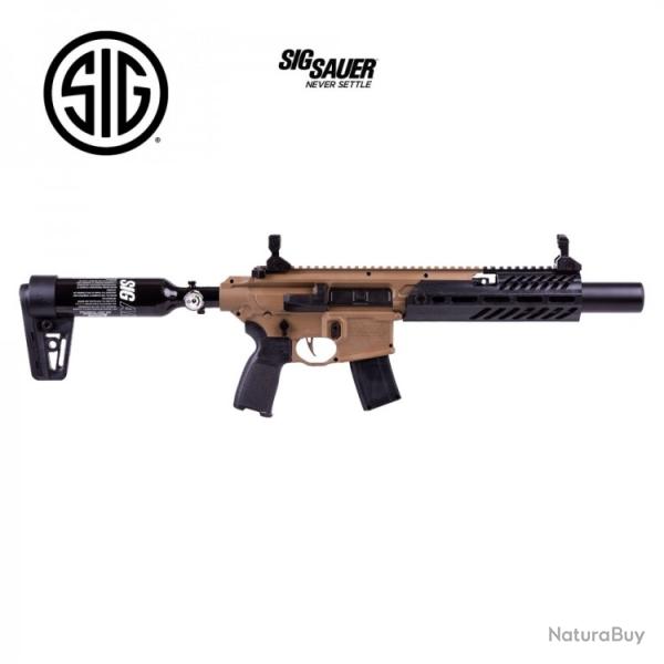 Carabine semi-automatique Sig Sauer MCX RATTLER CANEBRAKE FDE PCP - 4,5 mm, 700 fps