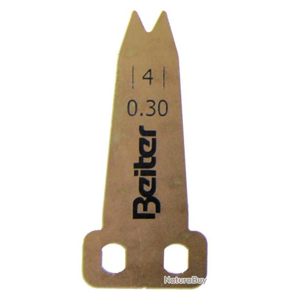 BEITER - Lame de Repose Fl�che Compound 0.25 mm Etroite : 4 mm