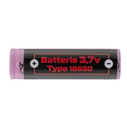 Batteries rechargeables Li-Ion 3.7 V type 18650