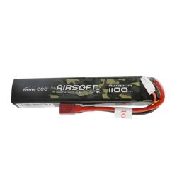 Batterie airsoft Gen Ace Lipo 11.1 V 25C 3S1P 1100mAh - 11.1v 1100 mAh T Plug