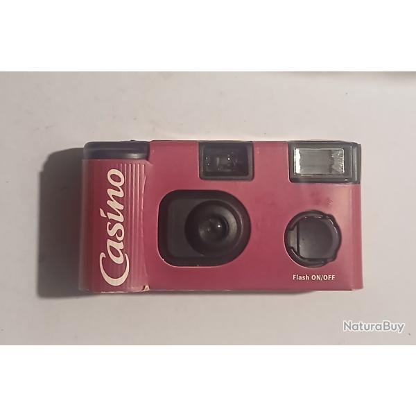 ANCIEN APPAREIL PHOTO JETABLE CASINO 135 400 ISO VINTAGE 2009
