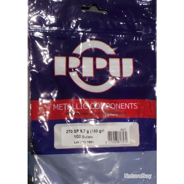OGIVE PPU 270- .277 SP 150grs - 100unit�s