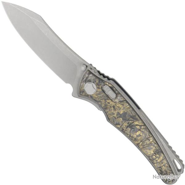 Talon Fat Carbon Dark Matter Gold - Hawk Knife Designs