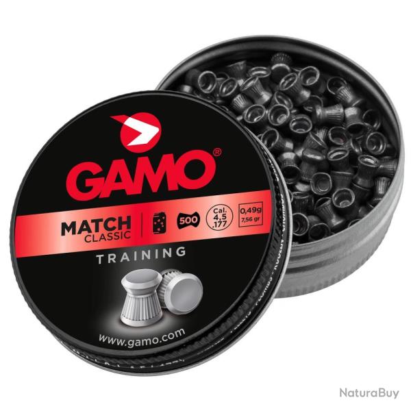 PLOMBS MATCH DIABOLO 4.5MMX500 - GAMO