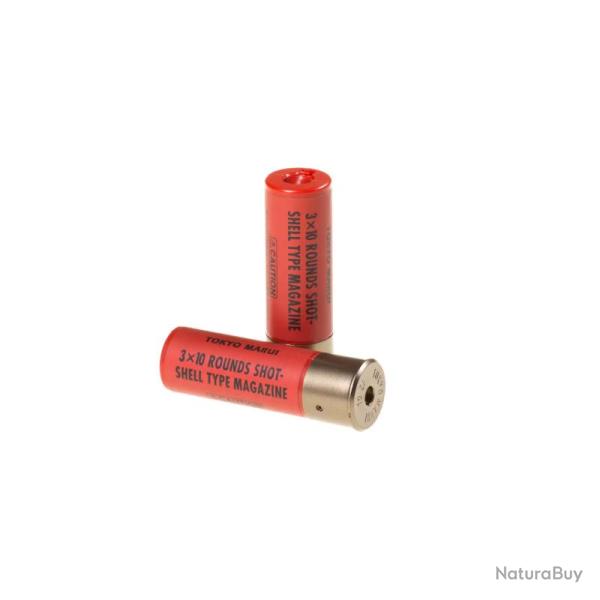 Cartouches R�plique fusil de chasse Tokyo Marui 2pcs 30rds Rouge