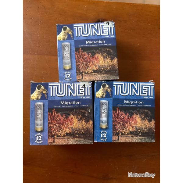 75 cartouches tunet 12/67  plombs 4