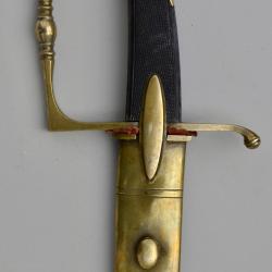 Sabre d'officier d'infanterie de ligne ou l&eacute;g&egrave;re consulat 1er empire (1800-1815) en tr&egrave;s bel &eacute;tat.