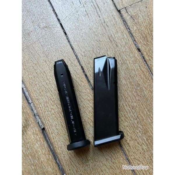 Lot de 2 chargeurs 15 coups pour Canik s�rie tp9