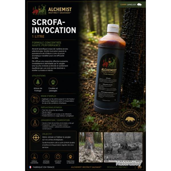 Scrofa-Invocation 1L - Attractant Sanglier
