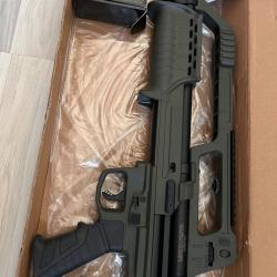 Fusil &agrave; pompe hatsan bulltac cal 12/76 OD green / Vert