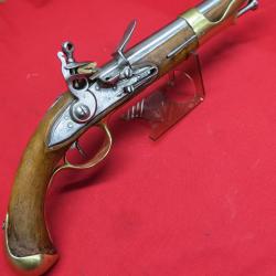 Pistolet a silex r&eacute;glementaire Charleville 1763-66