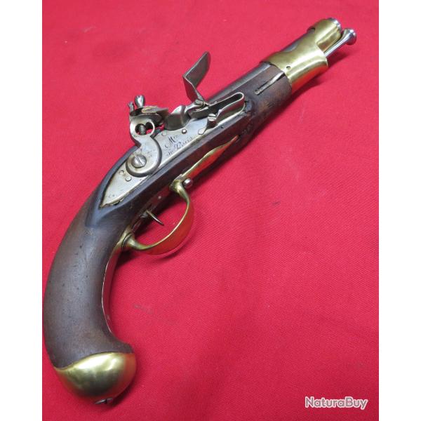 RARE Pistolet a silex Cavalerie Manuf. de Paris an II