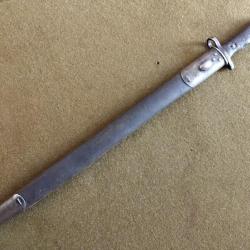 Baionnette Enfield Mle 1907. Tr&egrave;s bon &eacute;tat. Wilkinson. GB WW1.