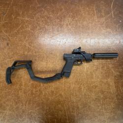 GLock 44 Filet&eacute; +silencieux+ crosse cobra+ point rouge