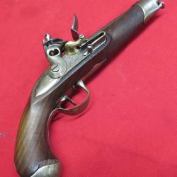 Pistolet a silex r&eacute;glementaire Manuf. Imp&eacute;riale de St Etienne an VIII