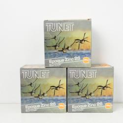 75 Cartouches Tunet Epoque Zinc 26 cal 16