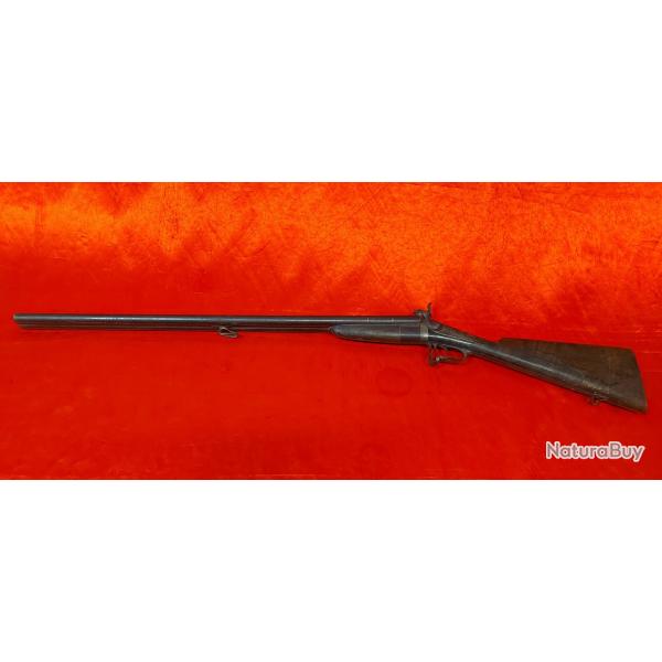 Fusil a syst�me Li�geois a broche calibre 20 ench�re a 1 euro