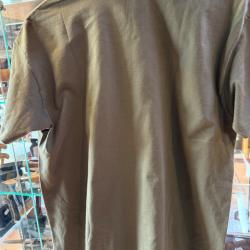 TEE-SHIRT VERT  "JE PEUX PAS J'AI CHAMPIGNON " TAILLE XL