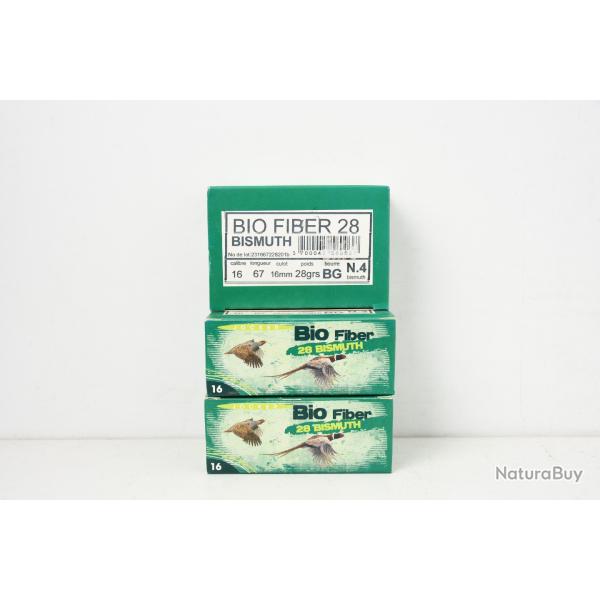 30 Cartouches Jocker Bio Fiber 28 Bismuth cal 16