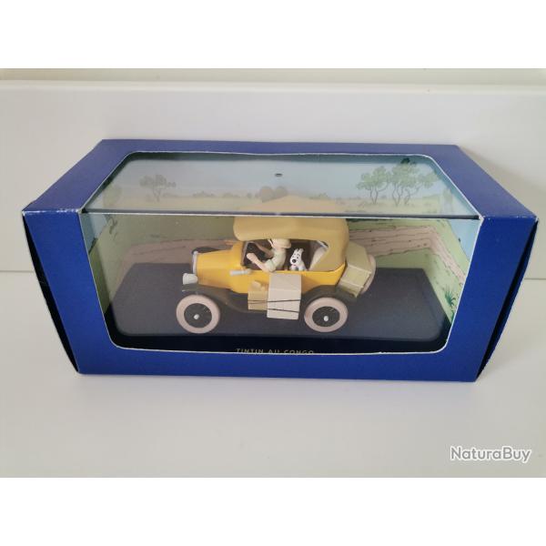 La Ford T de Tintin au Congo Moulinsart 1/43 neuve