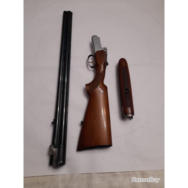 Fusil superpose italien viviers mod�le diana cal 12/70