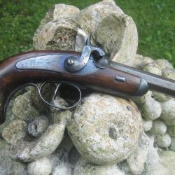 pistolet genre Derringer, signature de CLAUDIN