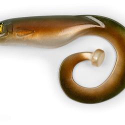 Leurre Souple Black Cat Mega Curl Tail 22cm 22cm vert/gris 28