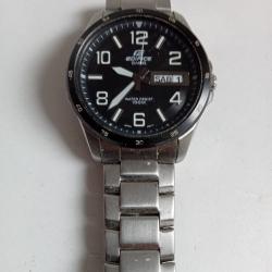 montre casio edifice cadran 3,5 cm pile remis a neuf