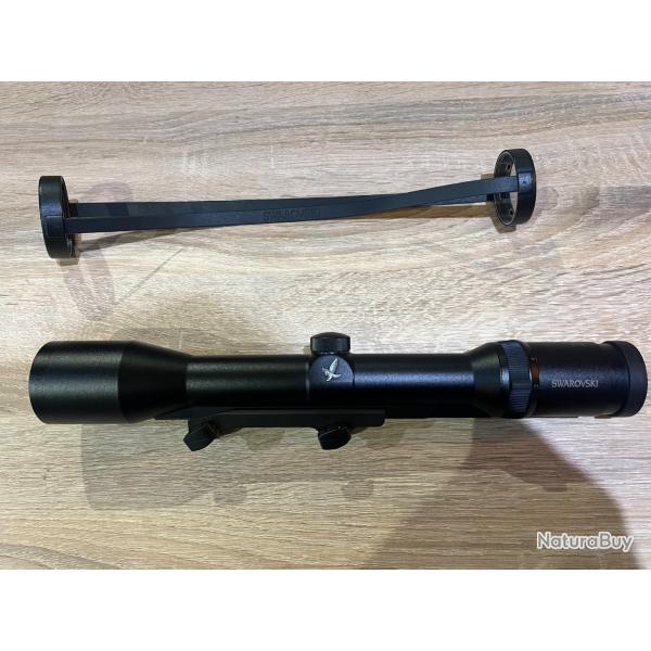 Lunette Swarovski habicht 1,5-6x42 Avec montage blaser
