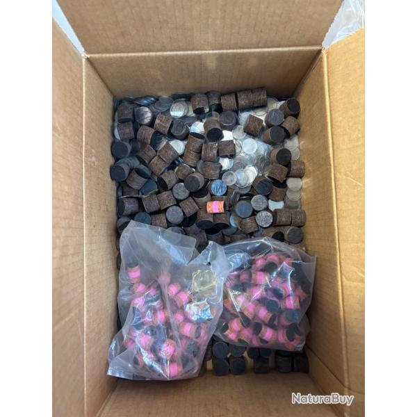 bourres calibre 12 et 16 melanges , non compt� destockage chasse enchere