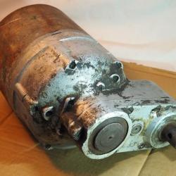 RARE Bloc m&eacute;canique lanceur d'h&eacute;lice arm&eacute;e l'air de l'occupation fran&ccedil;aise NORMANDIE 1944 WWII