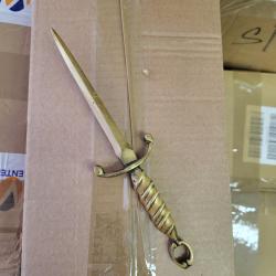 coupe papier en laiton