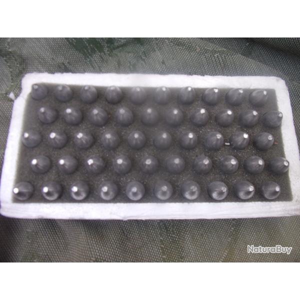 50 balles plomb Pedersoli .459 (cal. 11,66) de 500 grains