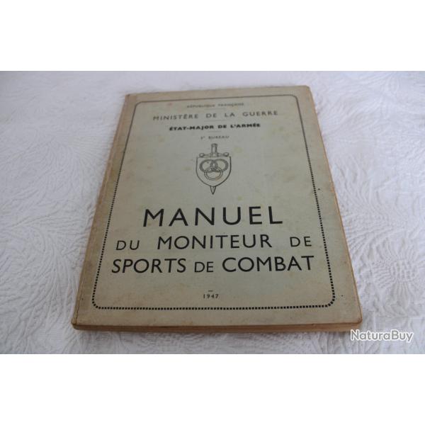 Manuel du moniteur de sport de combat