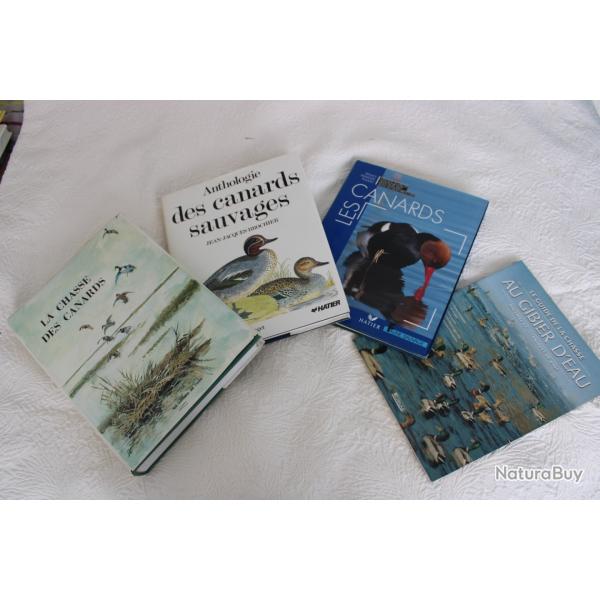 Lot 4 livres chasse des canards