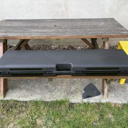 Mallette pour carabine, Fritzmann noire 130x33 cm