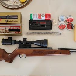 Carabine Weihrauch HW97K 7.5 Joules - calibre 4.5mm + Accessoires