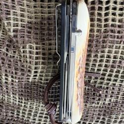 UNIQUE COUTEAU MULTIFONCTIONS RUIKE BOIS DE CERF LD21B