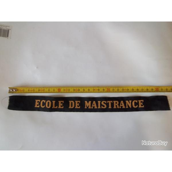 ruban �cole de Maistrance - insigne bachi marine