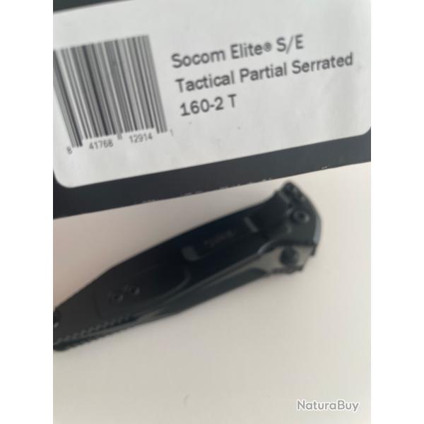 Microtech Socom Elite S/E Tactical Partial Serrated