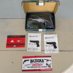 Beretta 92A1. Calibre 4,5 mm. CO2. Full m&eacute;tal
