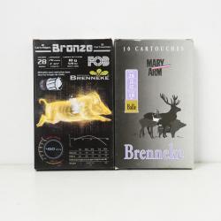 20 Balles Brenneke  Fob et Mary cal 28