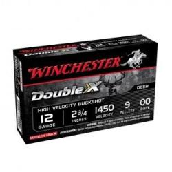 CHEVROTINE WINCHESTER DOUBLE X 12/70 9GRAINS X5