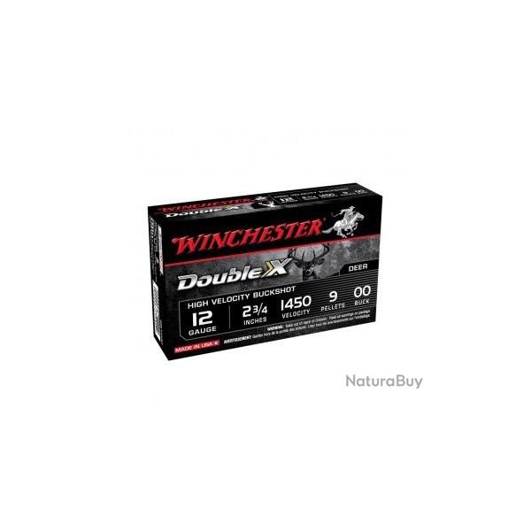 CHEVROTINE WINCHESTER DOUBLE X 12/70 9GRAINS X5